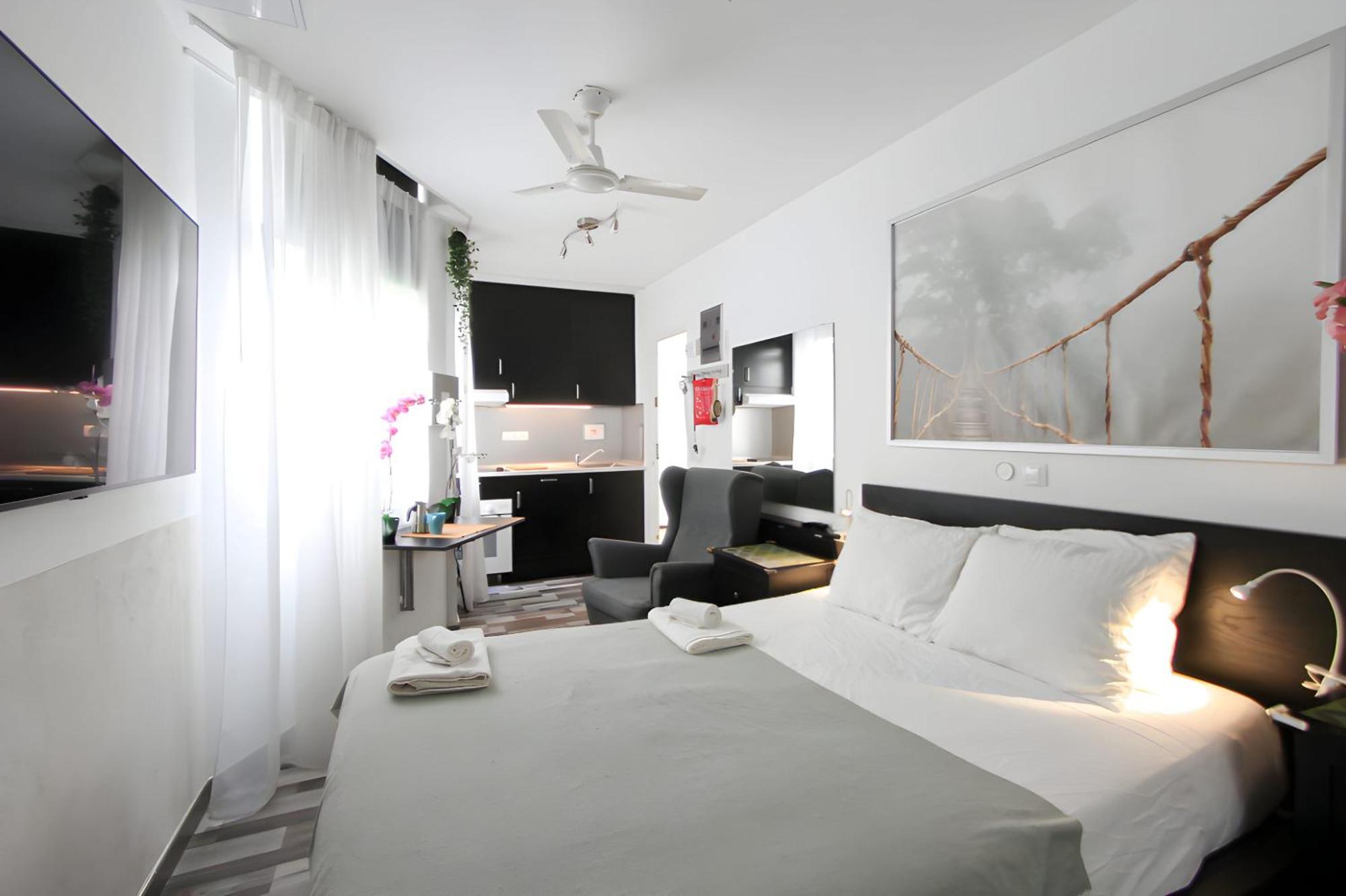 Interior Studio Serviced Apartment Las Palmas de Gran Canaria Exterior foto